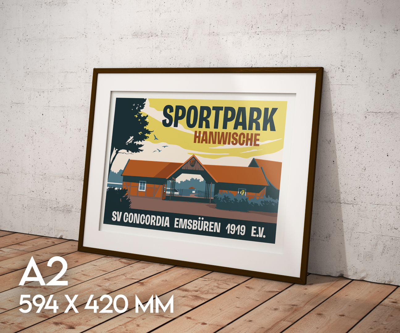 Sportpark Hanwische Poster
